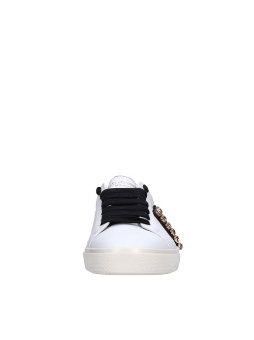 Sneakers Portofino Vintage in pelle DOLCE&GABBANA | CK2203 AO902 89662BIANCO-ORO